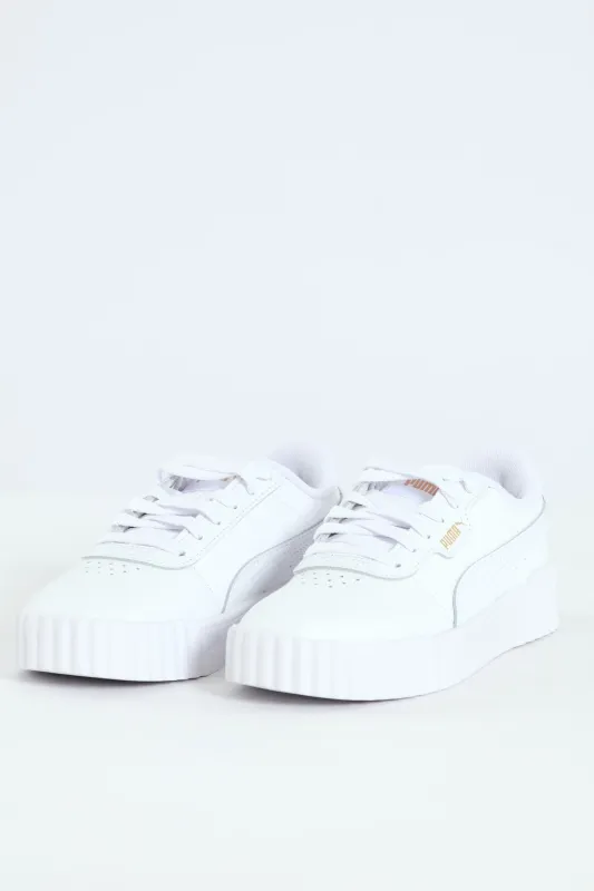 Girls Carina 3.0 Jr Sneaker - White sold by Edgars
