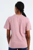 Short Sleeve Cotton Boxy Tee - Mauve sold by Edgars
