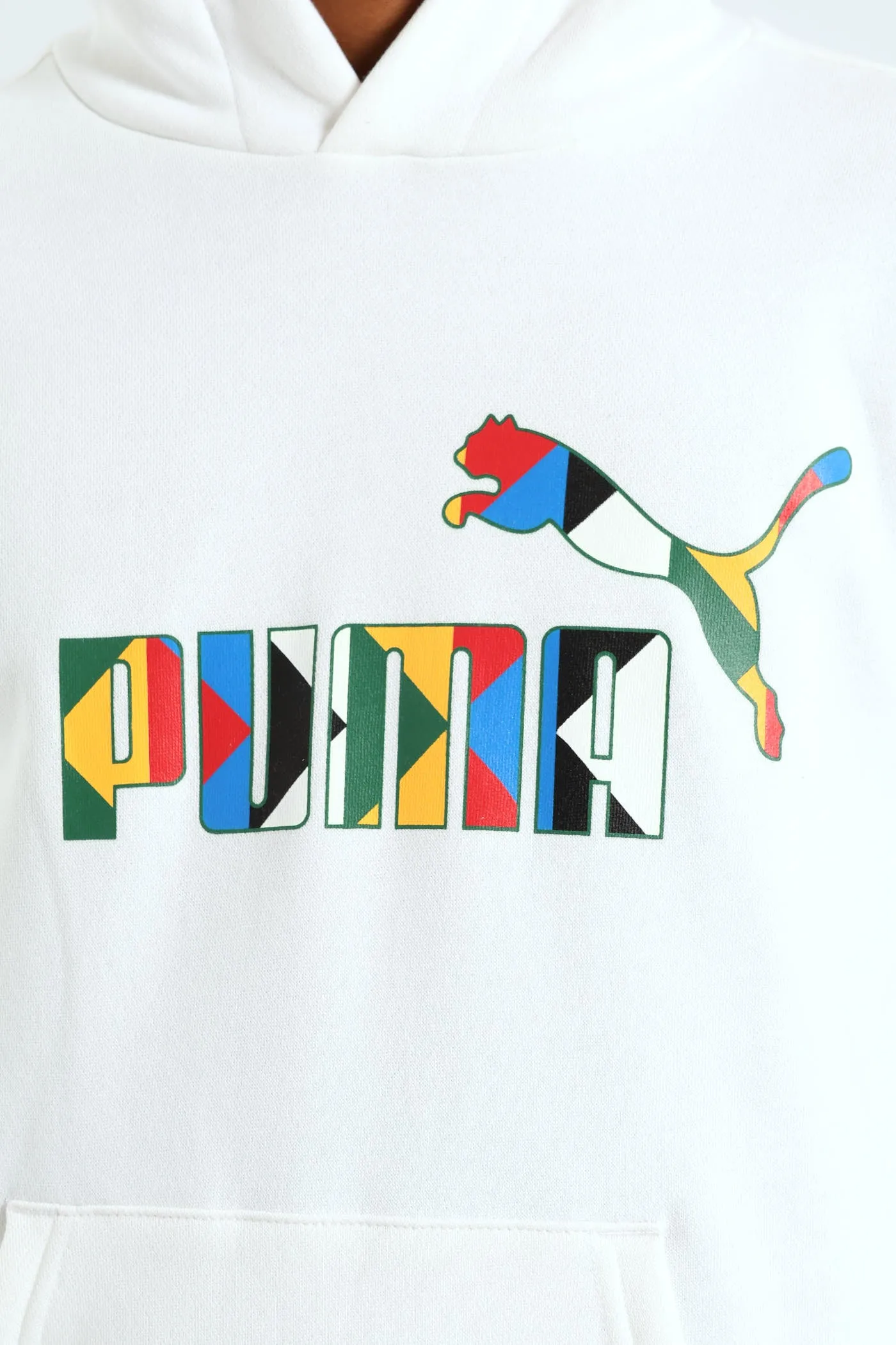 Boys SA Unite Fleece Hoodie - White sold by Edgars product image thumbnail 5