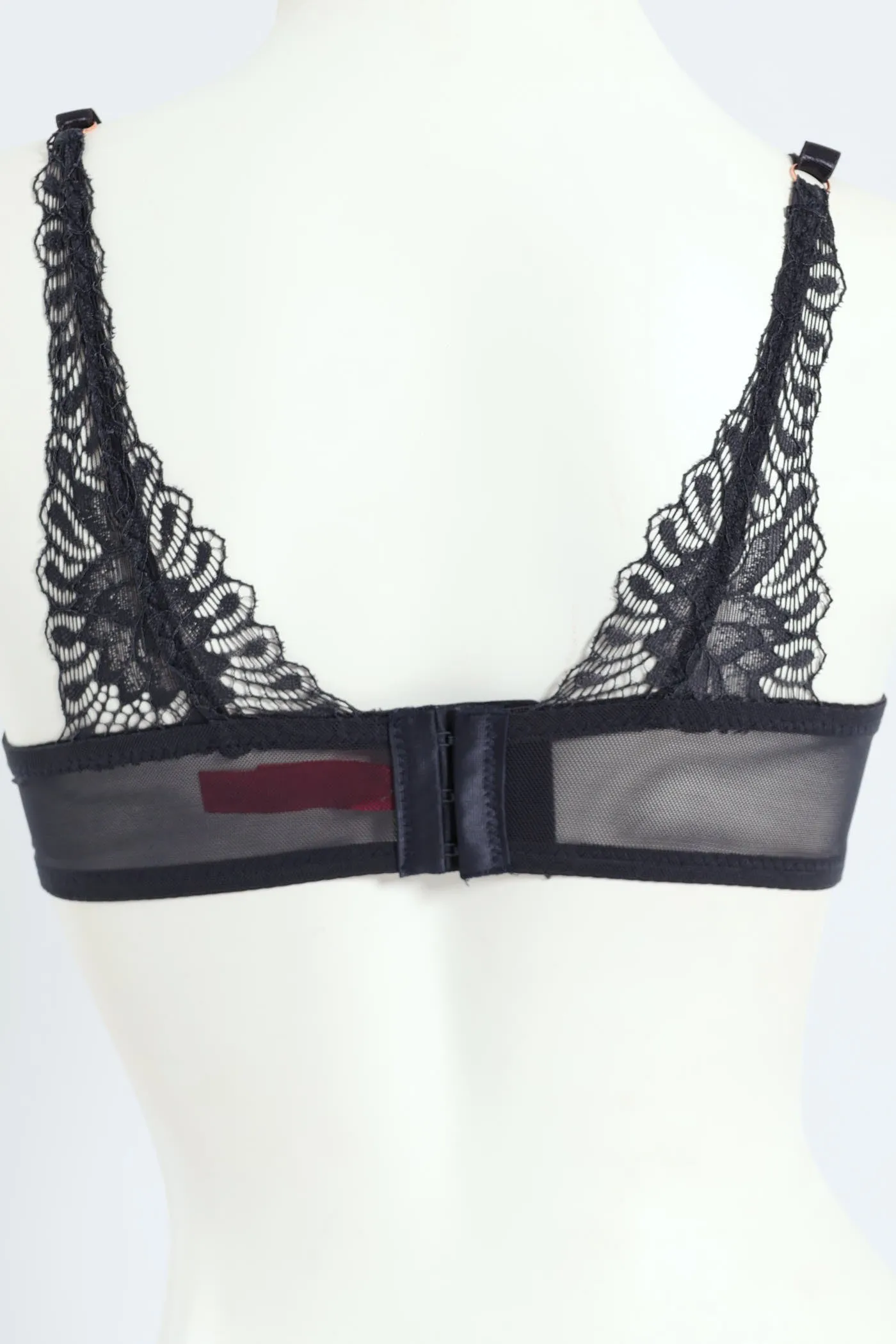 2 Pack Lace & Mesh Plunge Bra - Teal/Slate sold by Edgars product image thumbnail 2