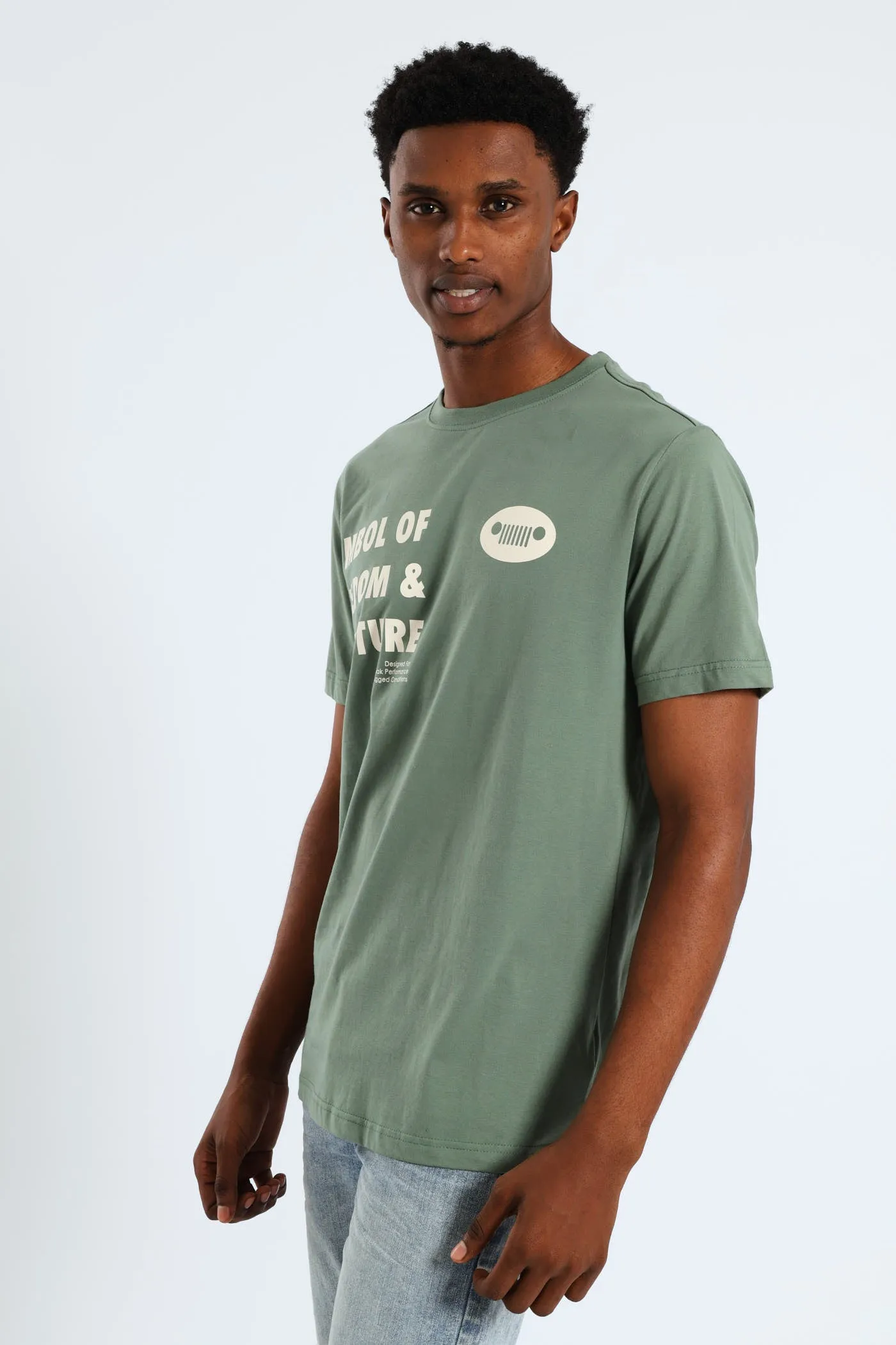 Symbol Of Graphic Tee - Green sold by Edgars product image thumbnail 3