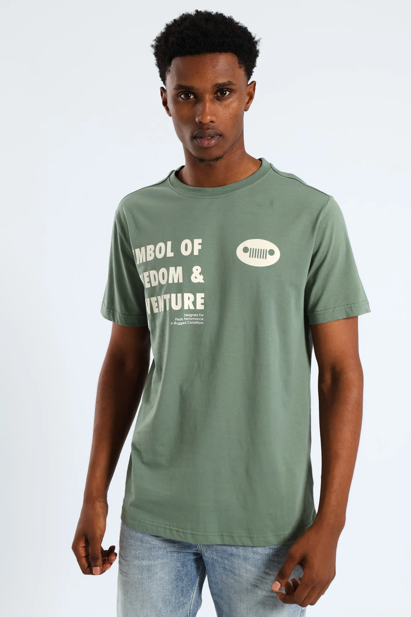 Symbol Of Graphic Tee - Green sold by Edgars