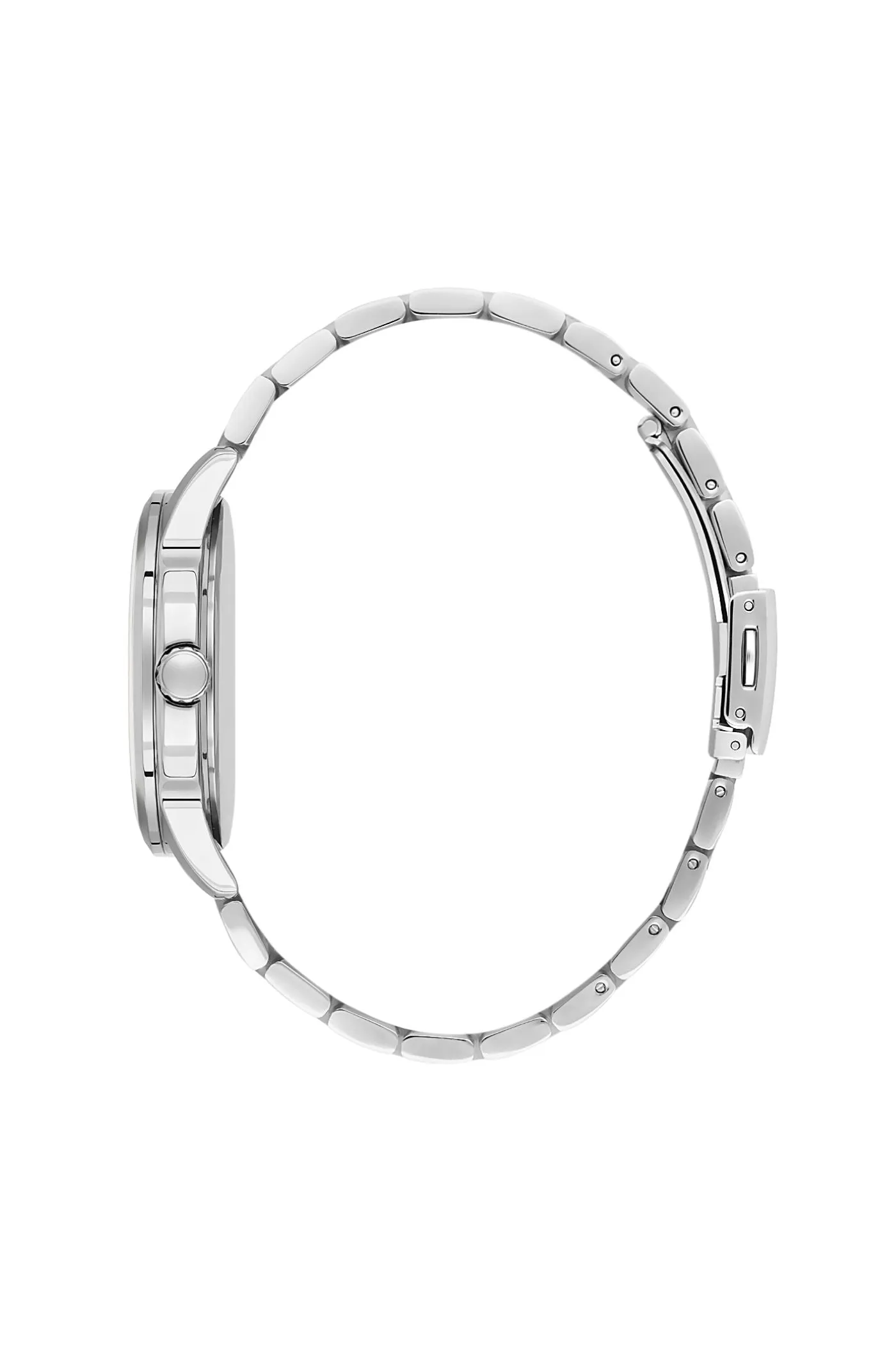 Stainless Steel Case Black Dial Bracelet Watch - Silver sold by Edgars product image thumbnail 2