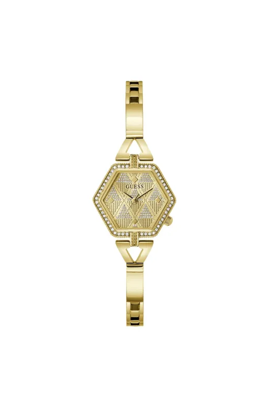 Gold Case & Dial Watch With Gold Bracelet - Gold sold by Edgars