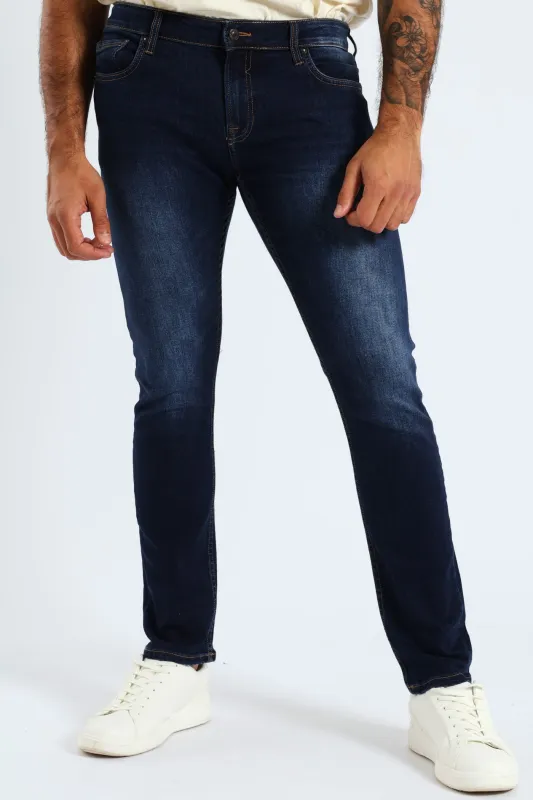 Ezra Skinny Denim - Dark Wash sold by Edgars