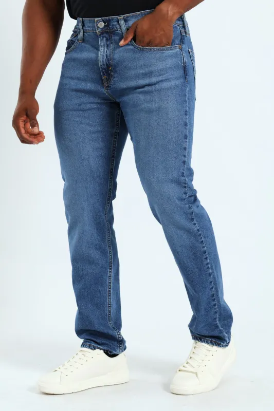 502™ Taper Frozen In Time Jeans - Mid Wash sold by Edgars