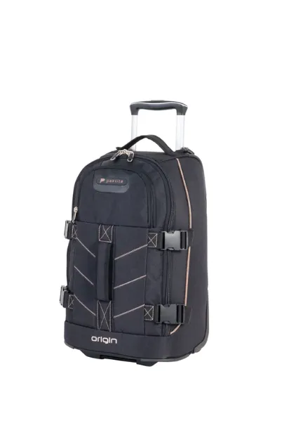 Origin 51Cm Trolley Duffel - Black sold by Edgars