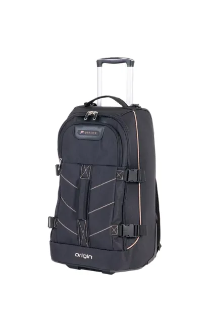 Origin 62Cm Trolley Duffle - Black sold by Edgars