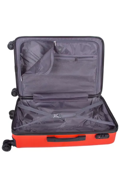 Mahe 4 Wheel Trolley Case Luggage - Tangerine sold by Edgars product image thumbnail 2