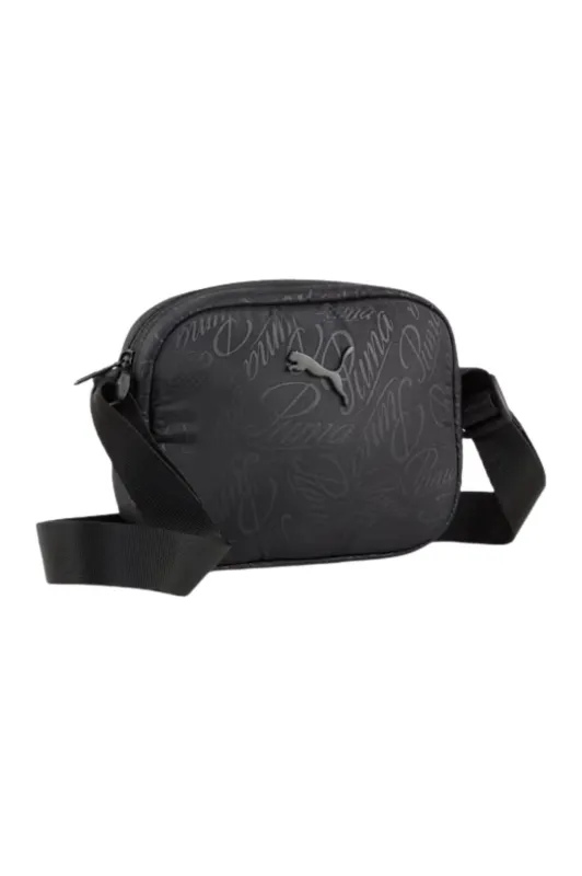 Pop Crossbody Black-Script Print Bag - Black sold by Edgars 