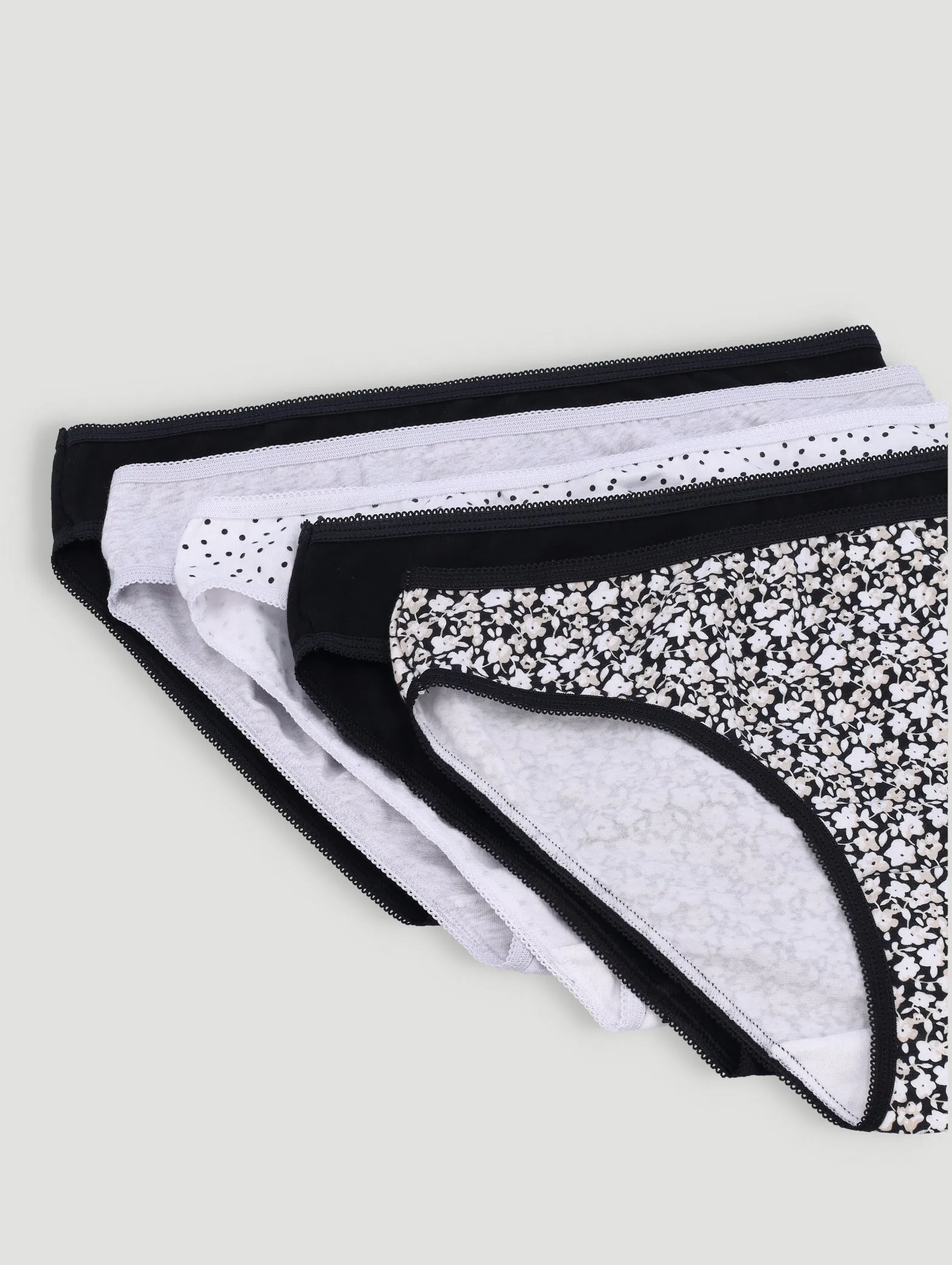 5 Pack Cotton Stretch Bikini Panties - Multi sold by Edgars product image thumbnail 2