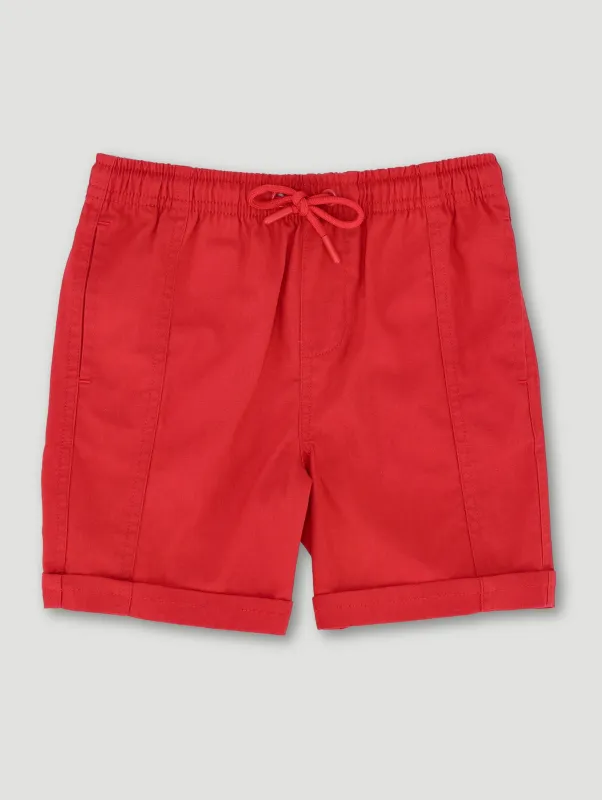 Pre-Boys Core Short - Dark Red sold by Edgars 