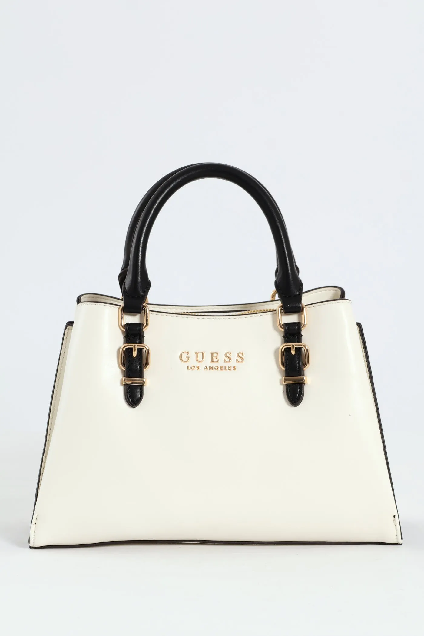 Barger Satchel Bag - Cream sold by Edgars