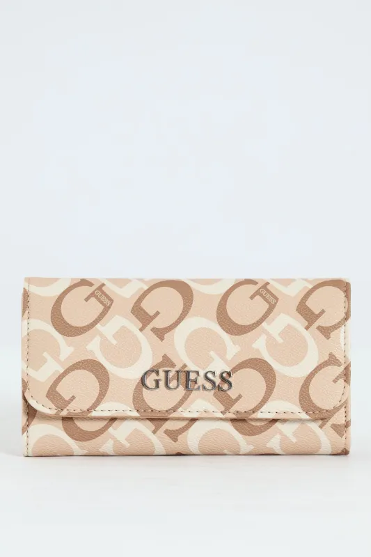 Abbas Slim Clutch Purse - Caramel sold by Edgars