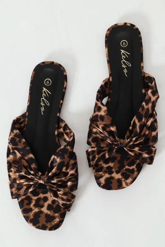 Printed Knotted Sandal - Multi sold by Edgars