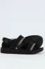 Double Strap Ankle Strap Sandal - Black sold by Edgars
