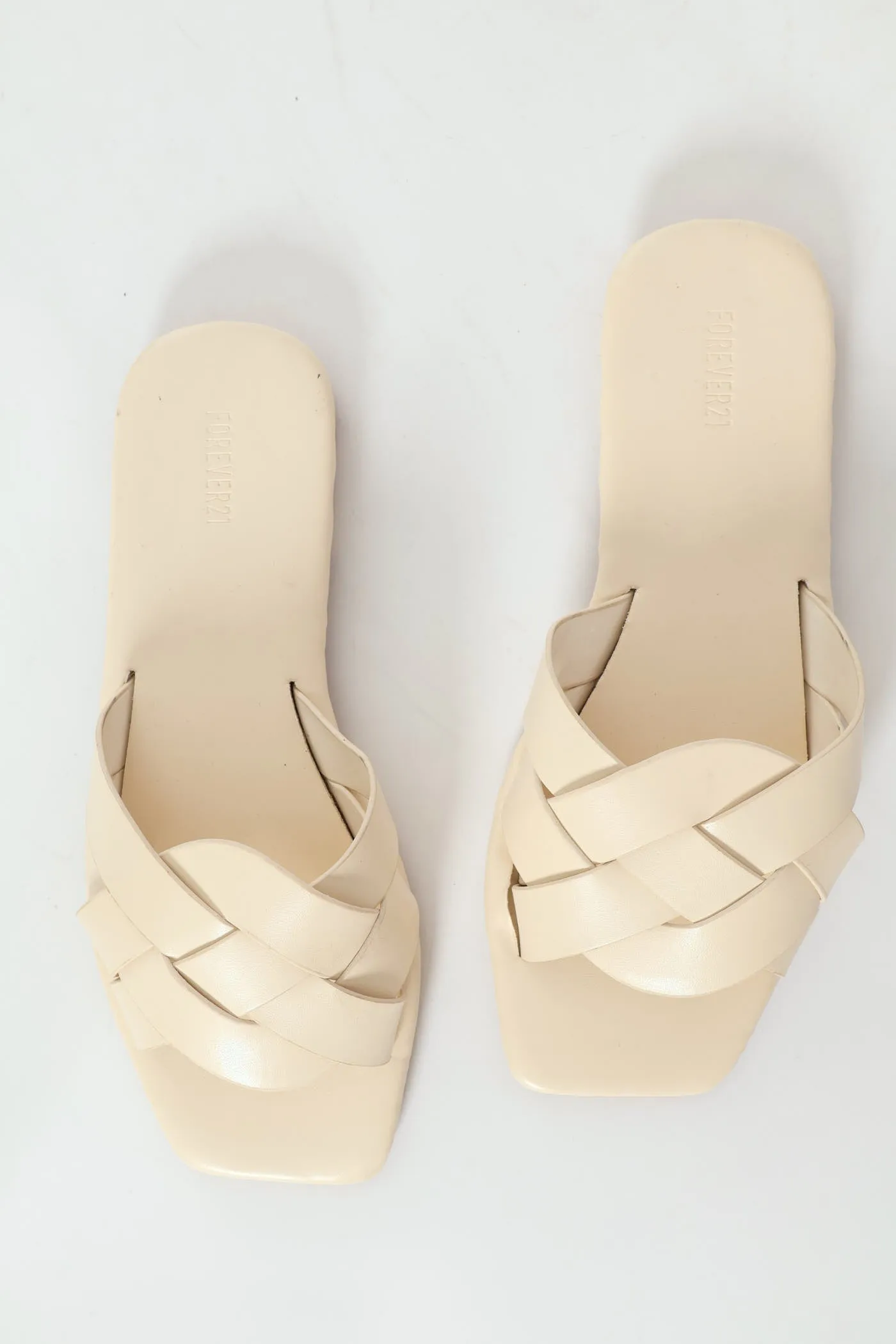 Slide Sandal - Cream sold by Edgars