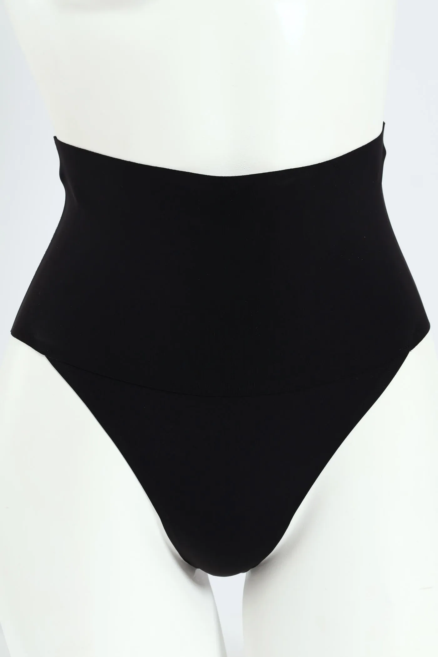 Polyamide Shaper Thong - Black sold by Edgars
