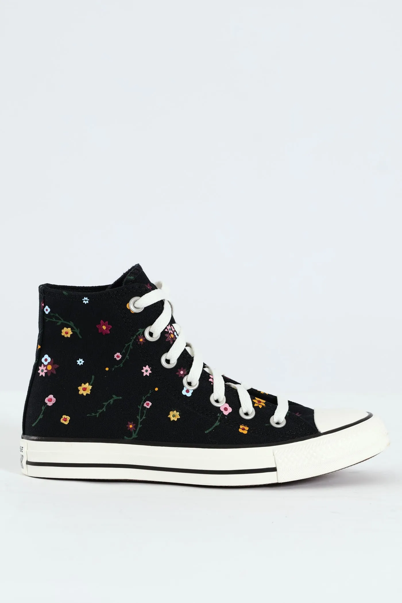Chuck Taylor All Star Embroidered Floral Sneaker - Black sold by Edgars product image thumbnail 5