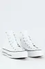 Chuck Taylor All Star Platform Canvas Sneaker - White sold by Edgars