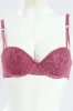 2 Pack Lace Balconette Bra - Rose/Black sold by Edgars 