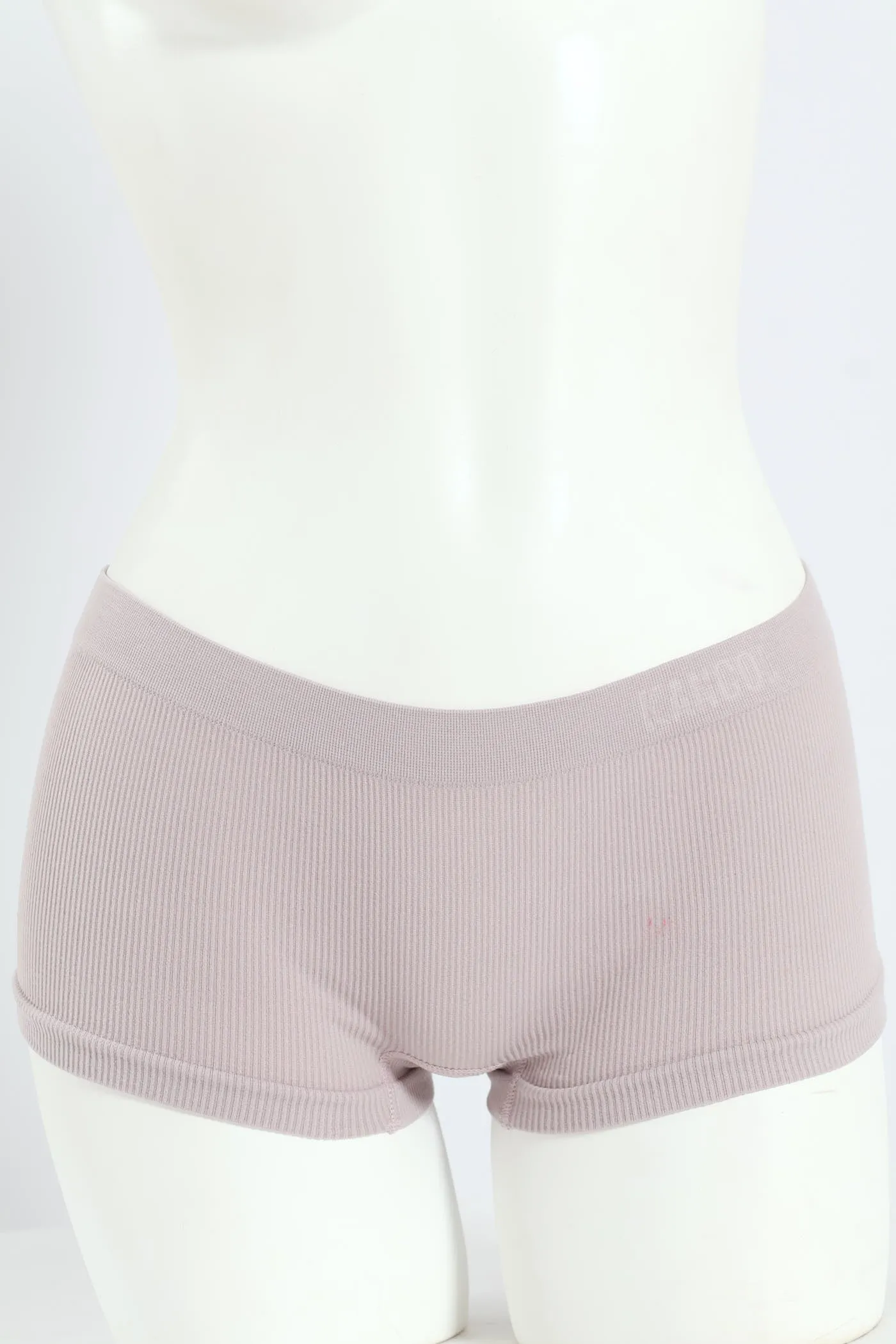 3 Pack Fashion Seamless Boyleg Panties - Teal/Black/Silver sold by Edgars