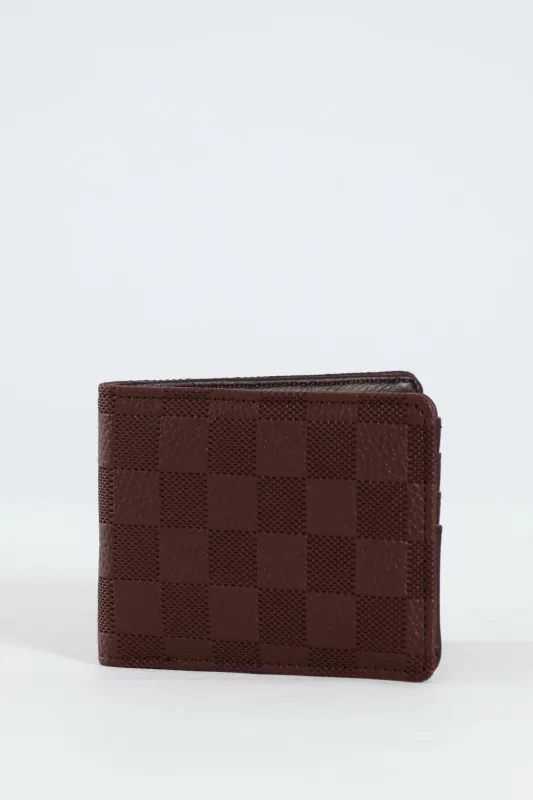 Embossed Wallet - Dark Brown sold by Edgars