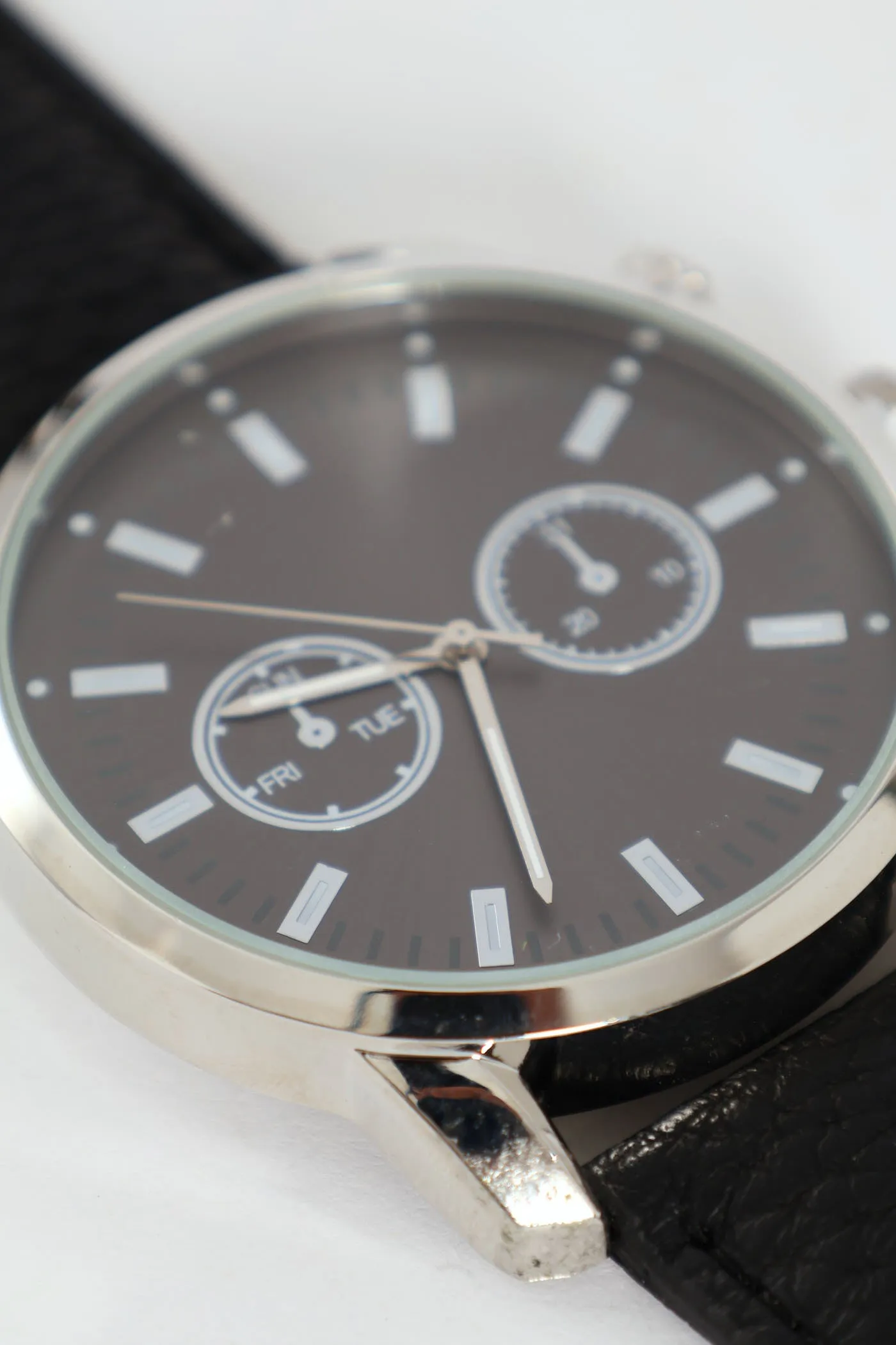 PU Grain Analogue Watch - Black sold by Edgars product image thumbnail 2