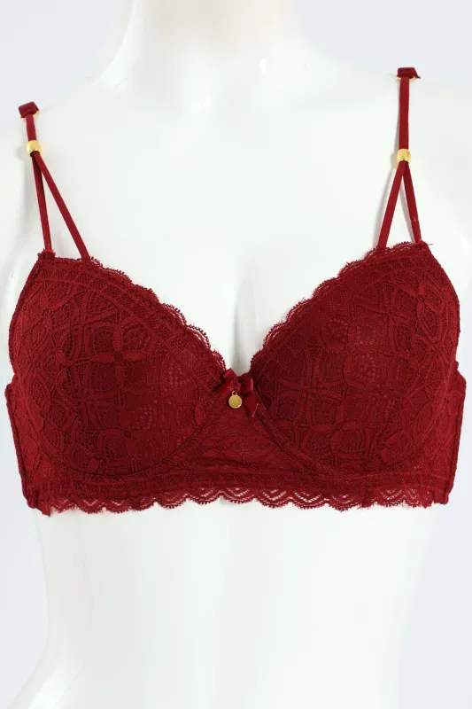2 Pack Galloon Lace Balconette Bra sold by Edgars