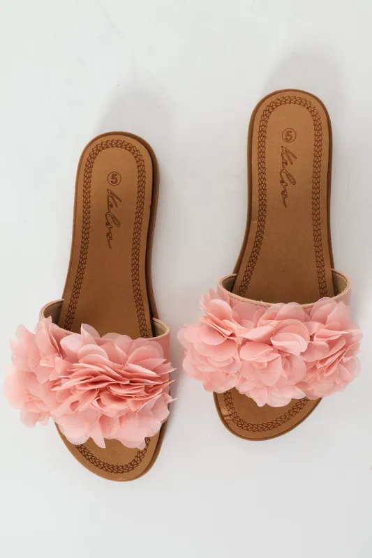 Floral Summer Sandal - Blush sold by Edgars