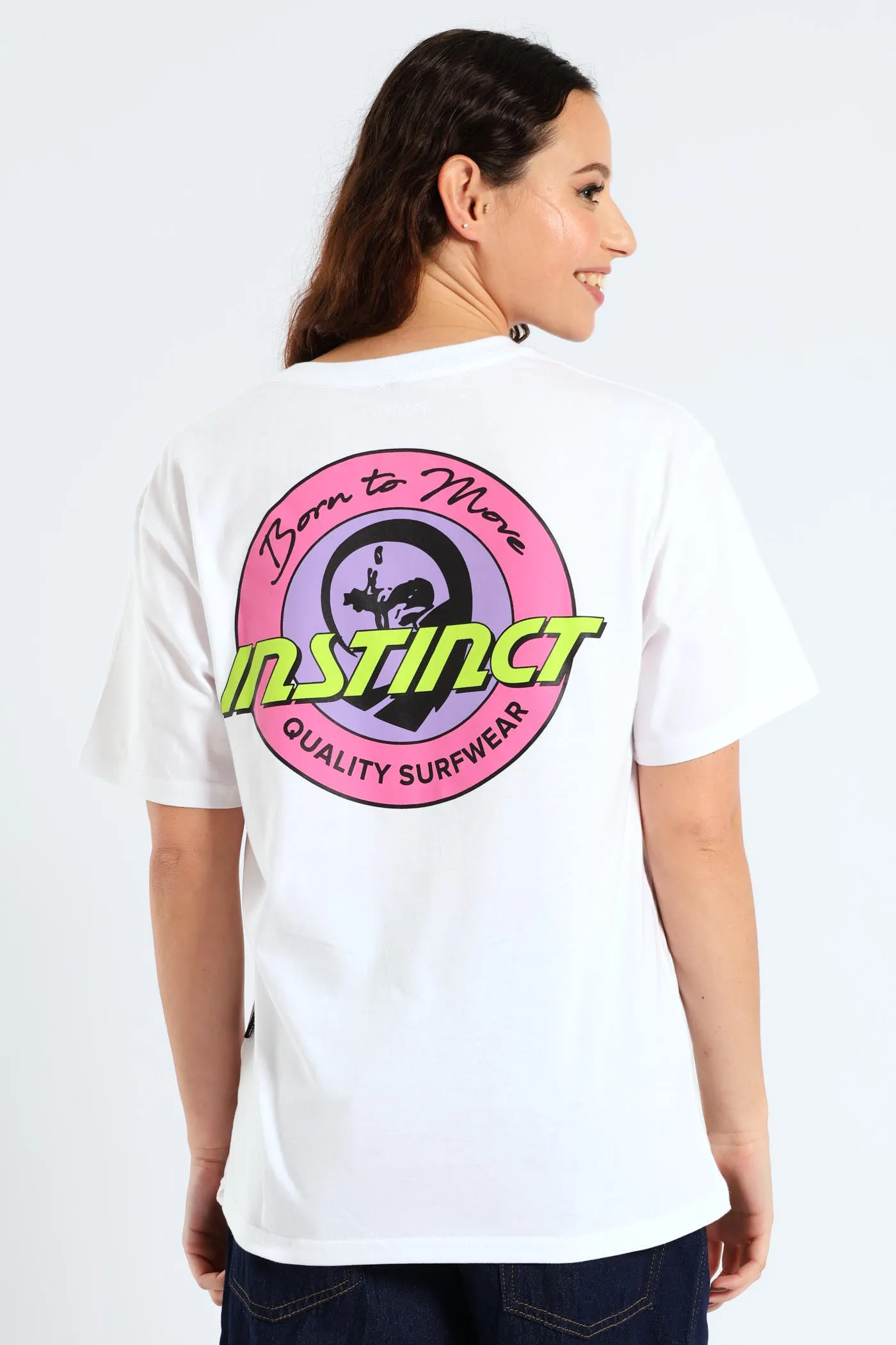 Bubble Gum Tee - White sold by Edgars