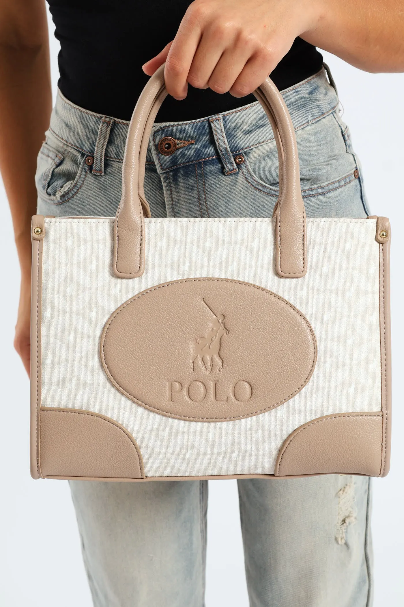 Porter Small Shopper Bag - Taupe sold by Edgars