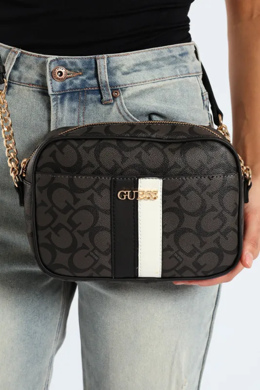 Kerry Corssbody Top Zip Bag - Charcoal sold by Edgars 
