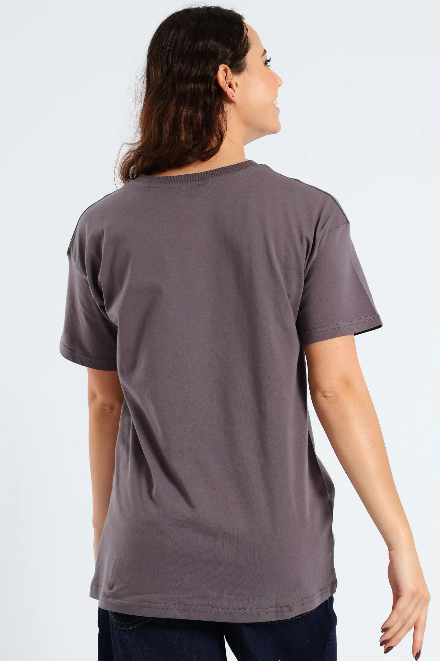 Lemon Oversized Printed Tee - Grey sold by Edgars product image thumbnail 5