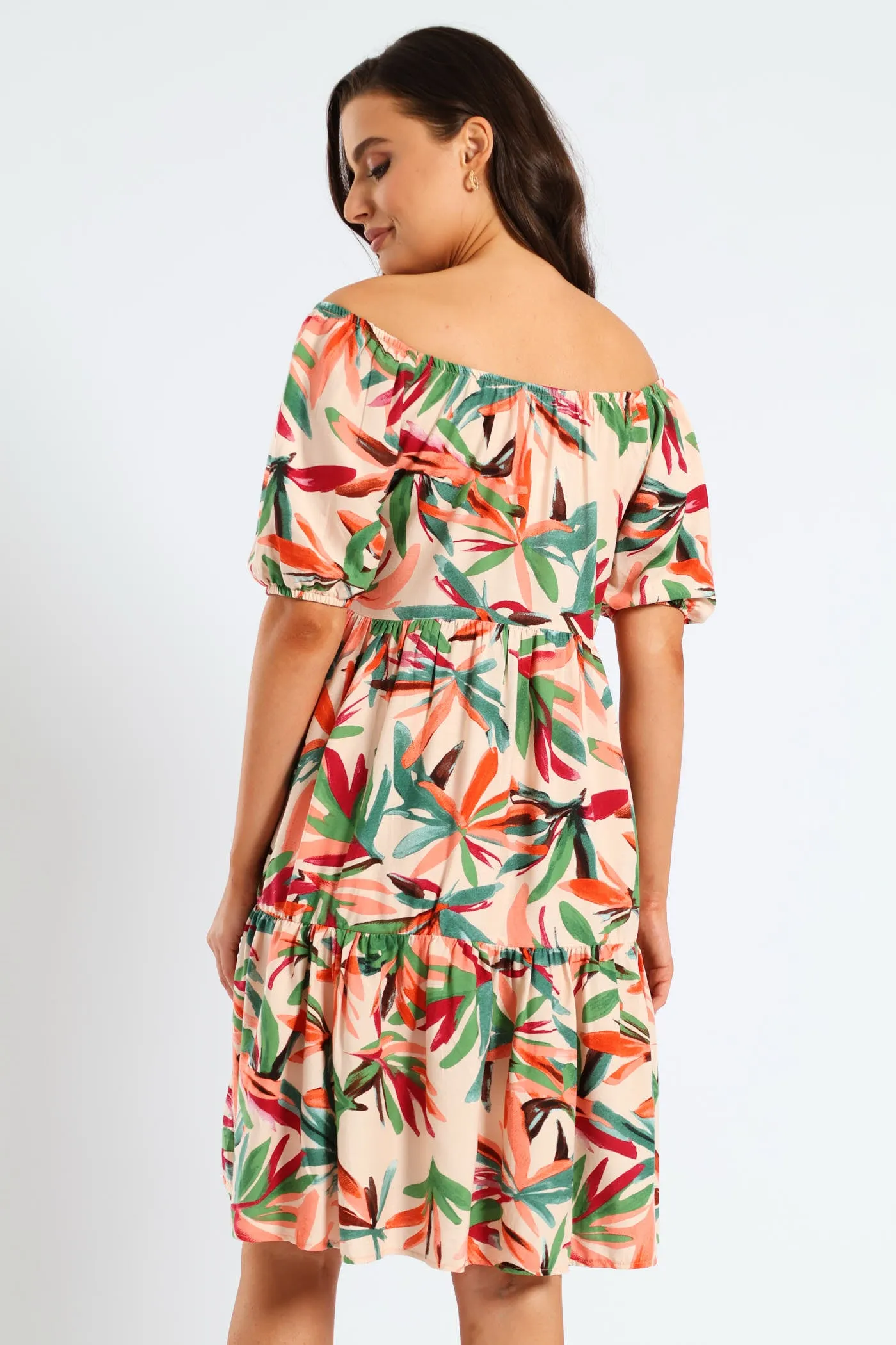 Printed Tiered Gypsy Mini Dress - Multi sold by Edgars product image thumbnail 5