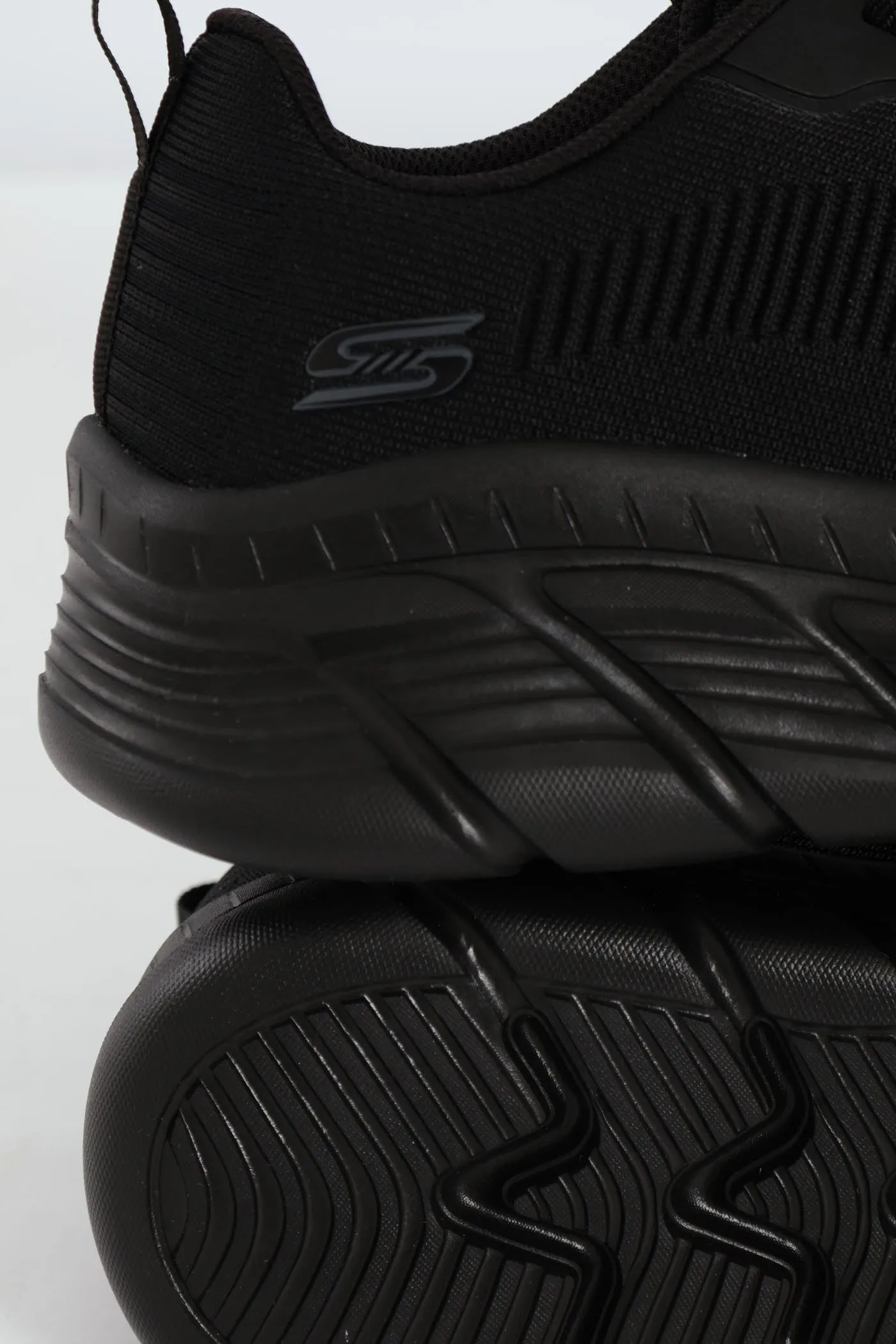 Bobs B Flex Hi Knit Lace Up Sneaker - Black sold by Edgars product image thumbnail 2