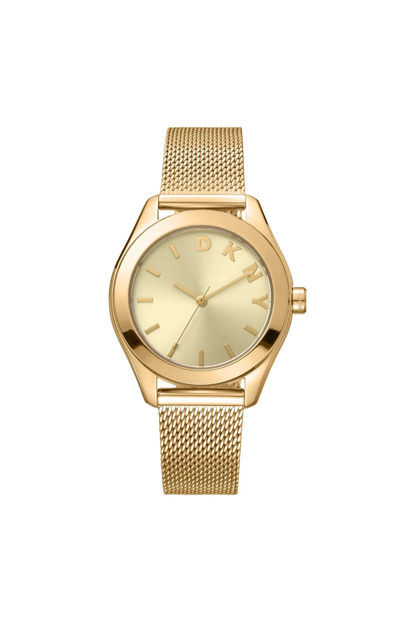 Everyday Gold Case & Dial Watch With Mesh Bracelet - Gold sold by Edgars