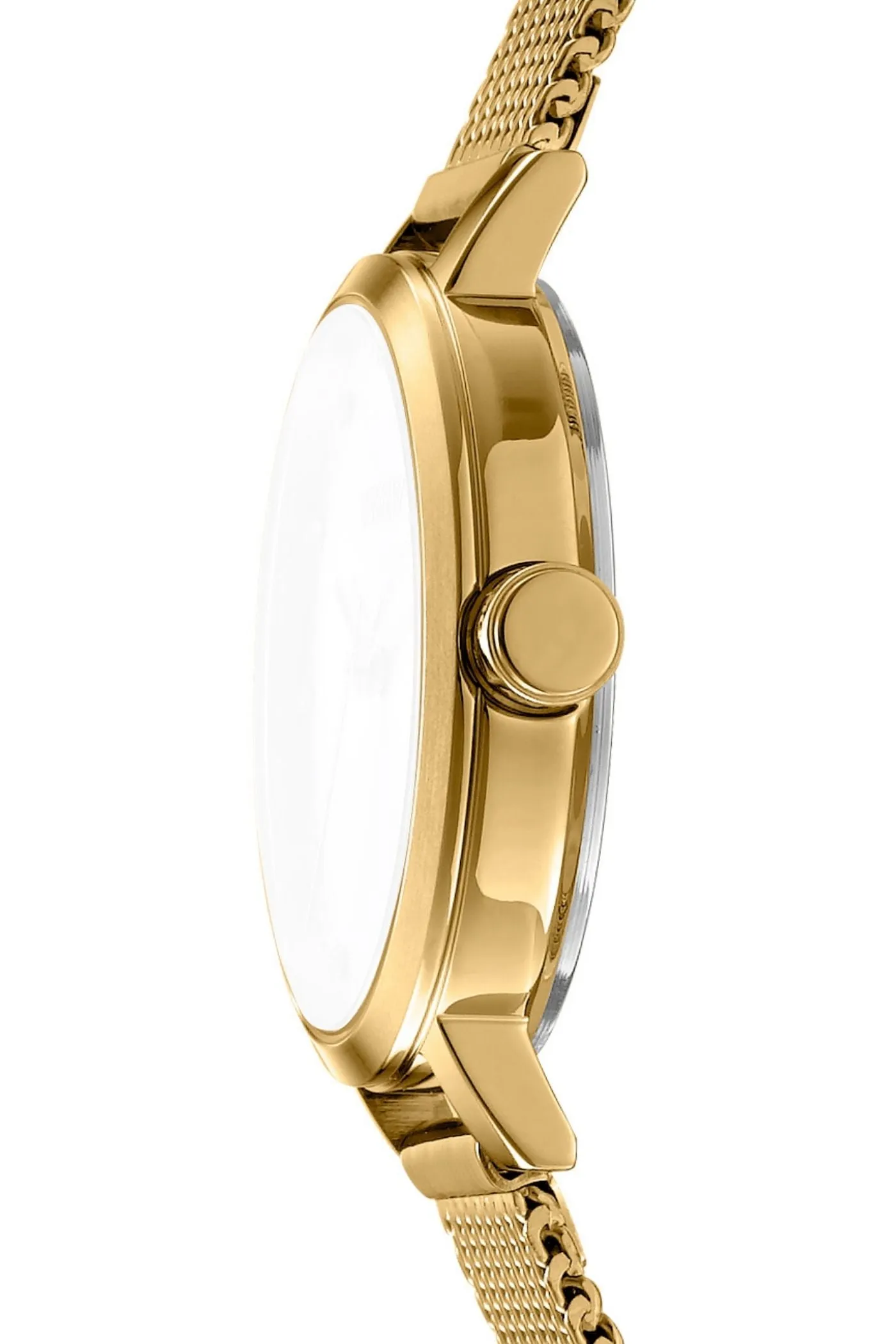 Urban Gold Case & Silver Stones Dial Watch With Gold Mesh Bracelet - Gold sold by Edgars product image thumbnail 3