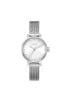 Urban Stainless Steel Case & Silver Stones Dial Watch With Mesh Bracelet - Silver sold by Edgars