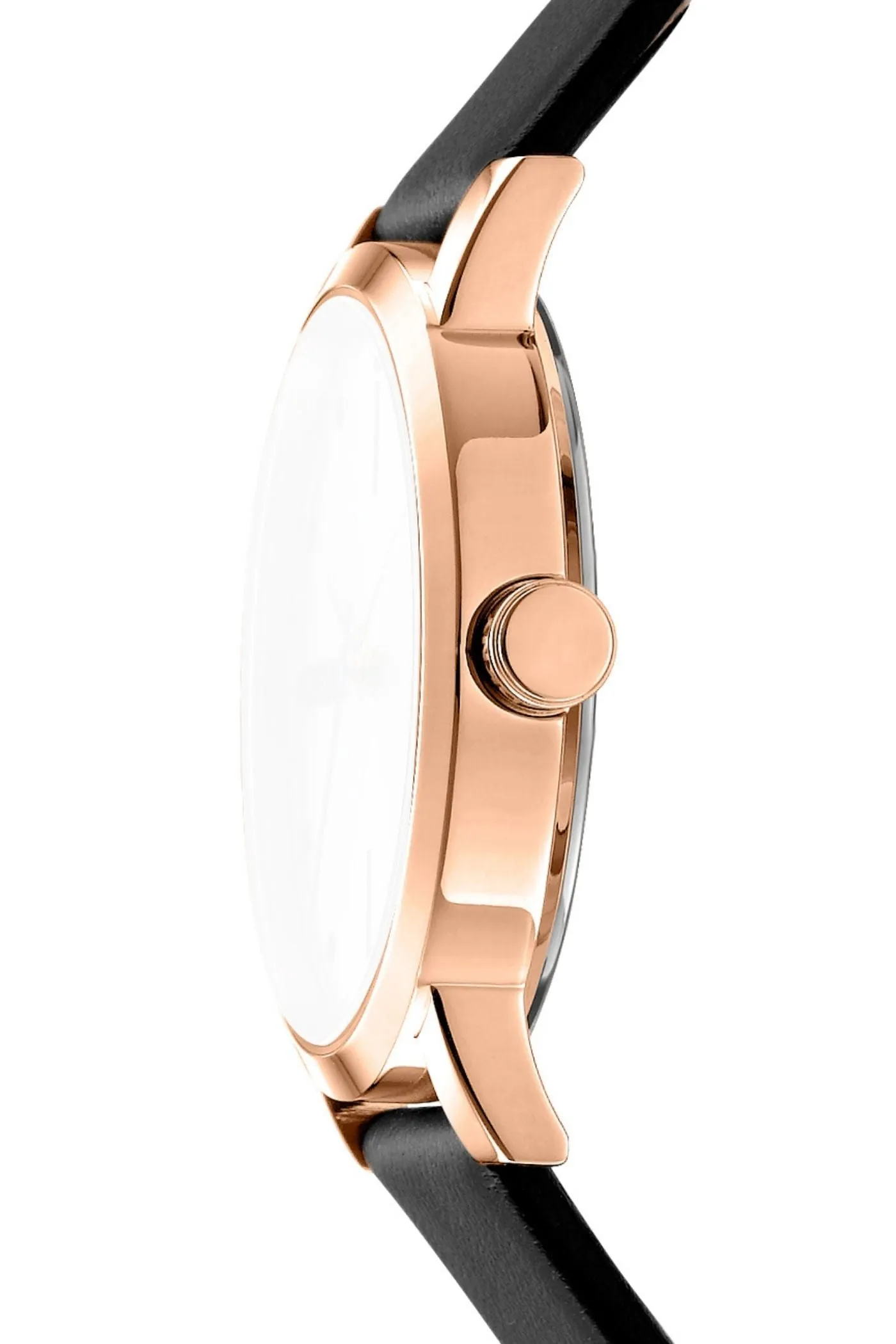 Urban Rose Gold Case & Black Date Dial Watch - Black sold by Edgars product image thumbnail 3