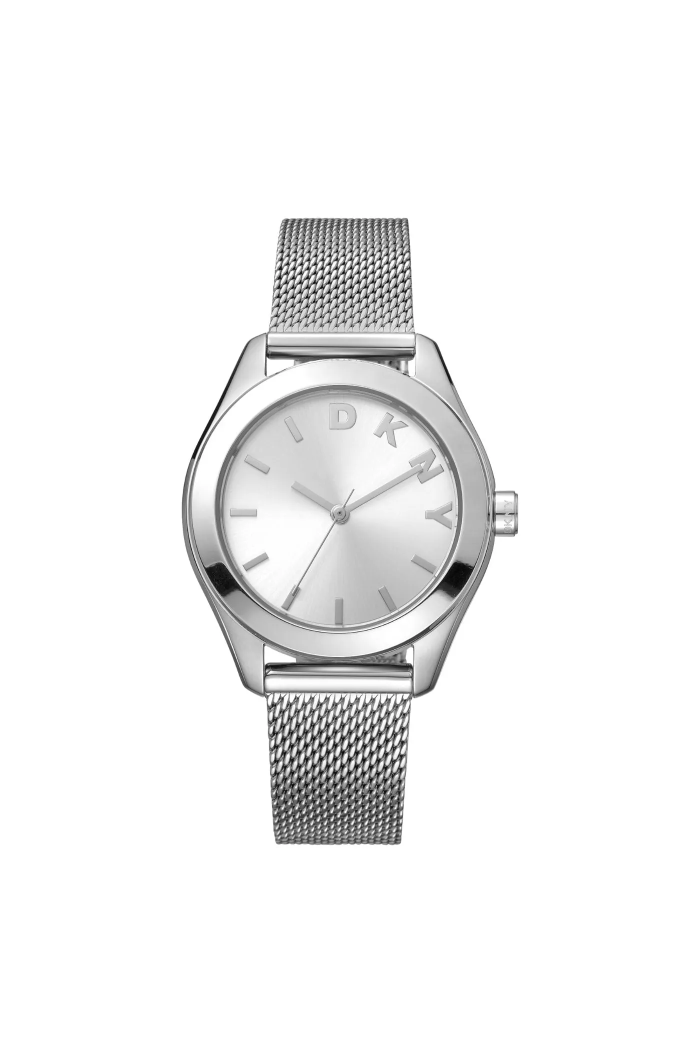 Everyday Stainless Steel Case & Silver Dial Watch With Mesh Bracelet - Silver sold by Edgars
