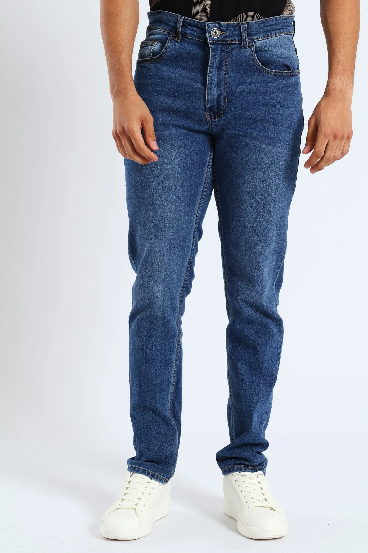 Skinny Denim - Mid Wash sold by Edgars