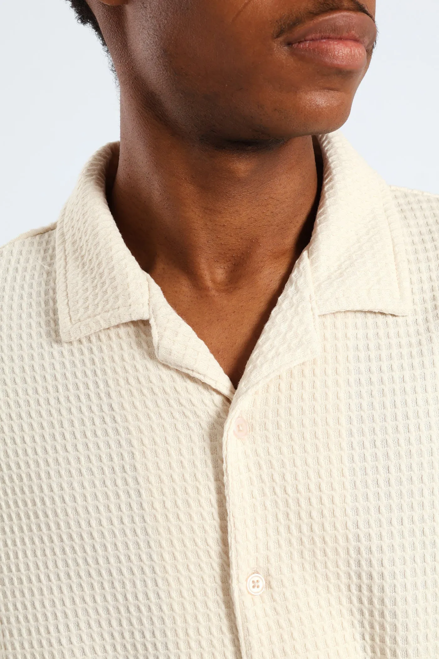 Waffle Shirt - Ecru sold by Edgars product image thumbnail 5