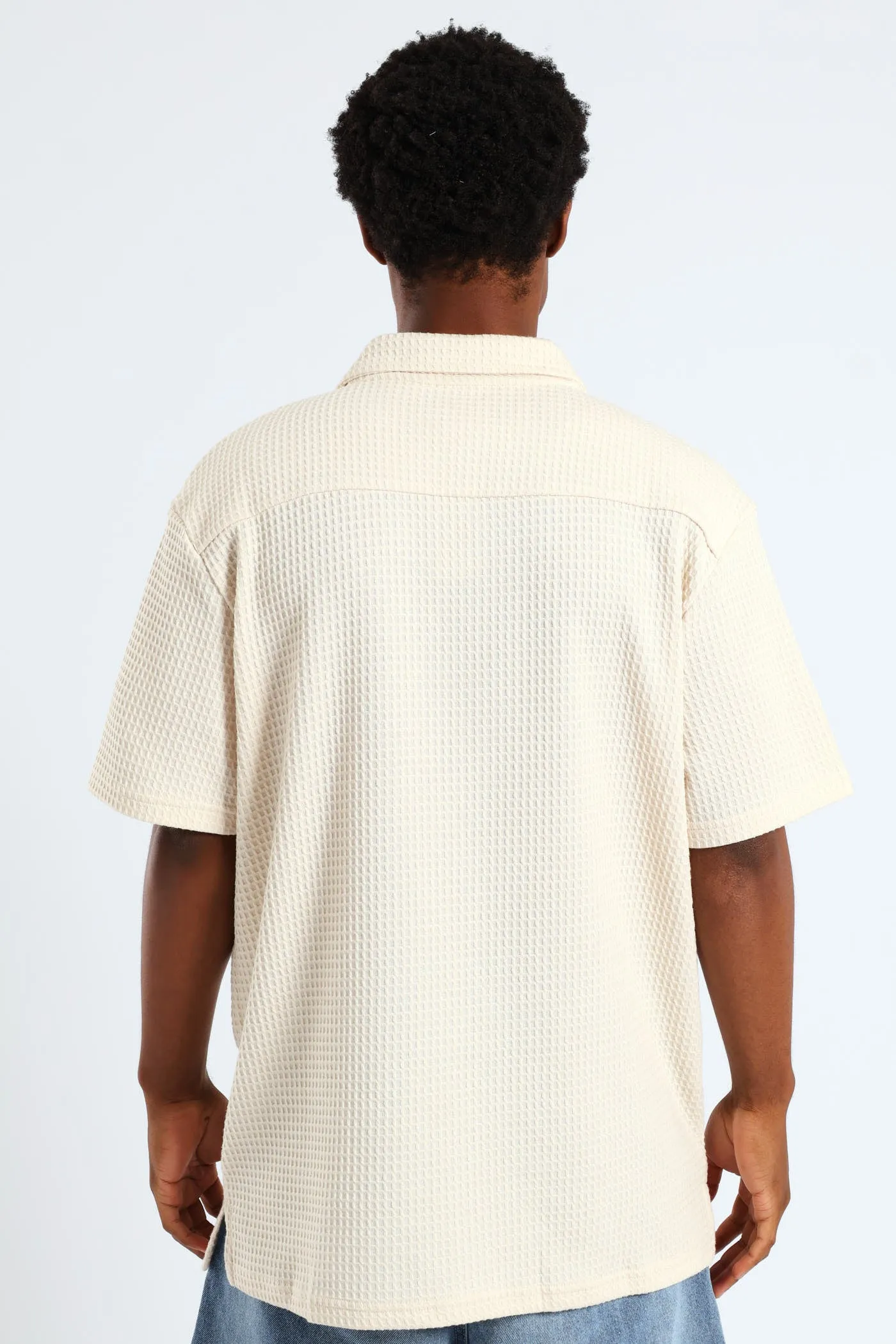 Waffle Shirt - Ecru sold by Edgars product image thumbnail 4