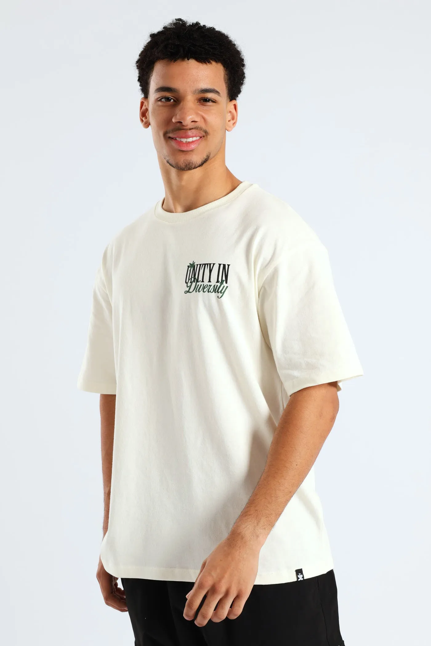 Unity Oversized T-Shirt - Ecru sold by Edgars product image thumbnail 3