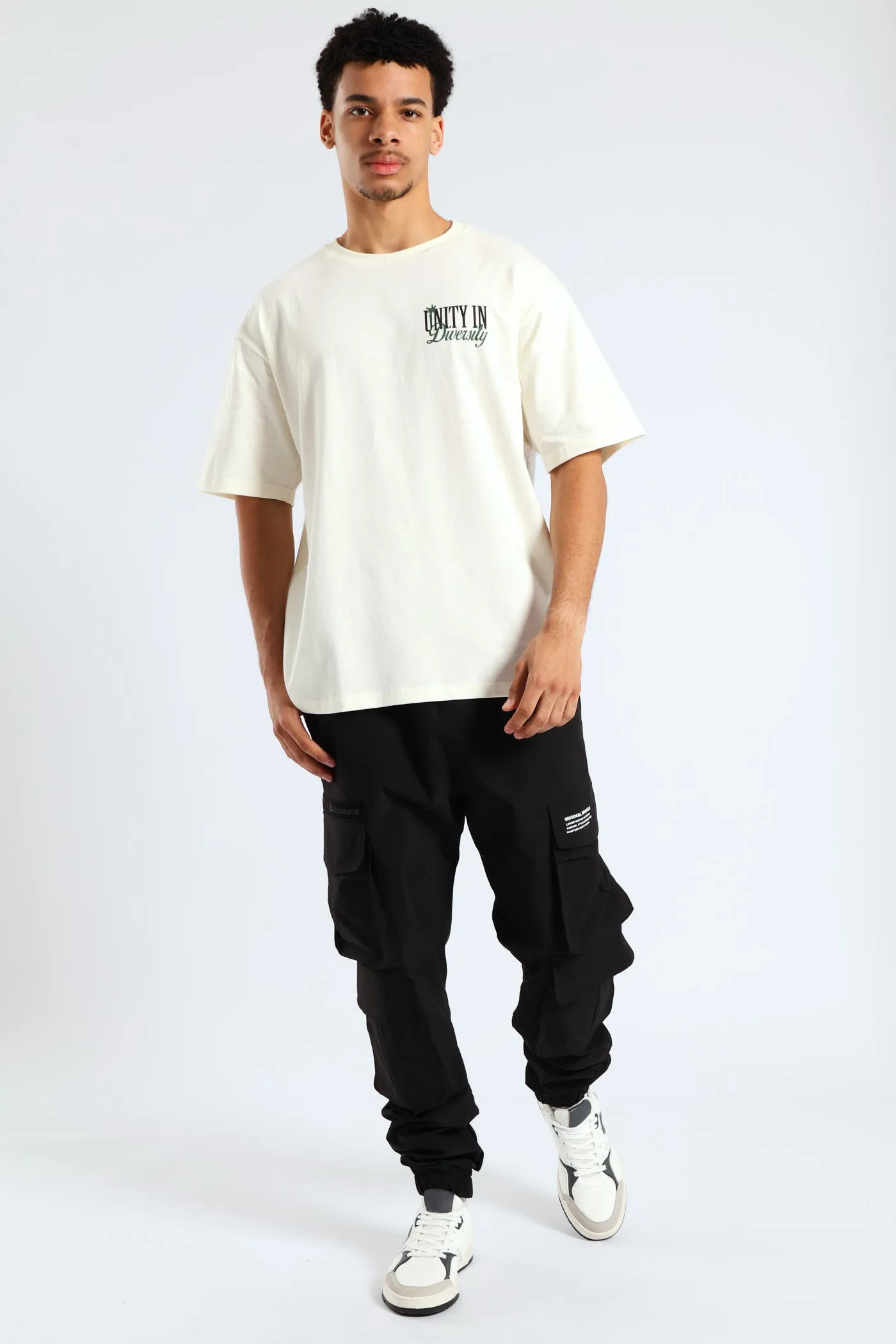 Unity Oversized T-Shirt - Ecru sold by Edgars product image thumbnail 4