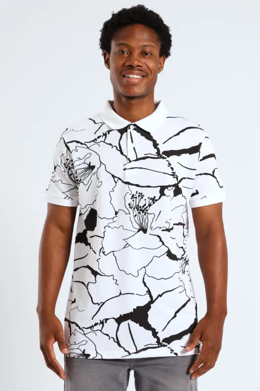 Print Golfer - White sold by Edgars