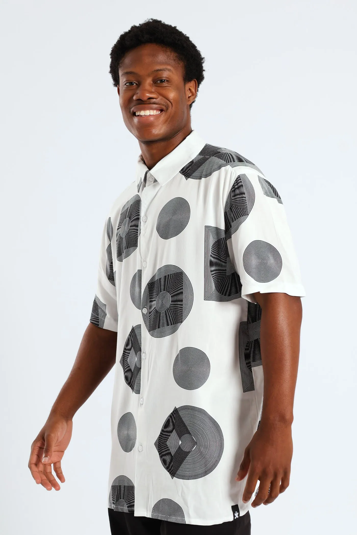 Inner Circle Viscose Shirt - White sold by Edgars product image thumbnail 2