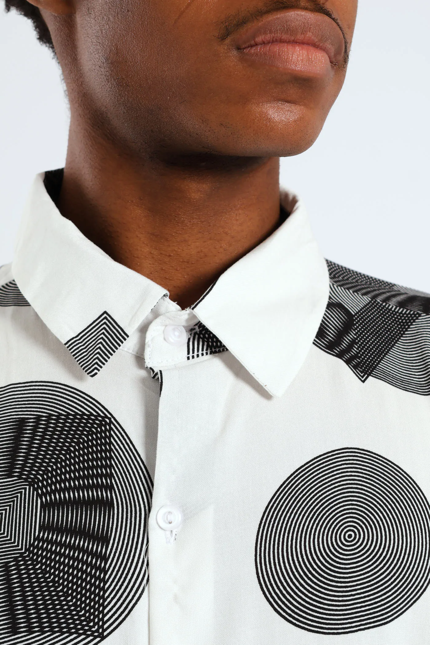 Inner Circle Viscose Shirt - White sold by Edgars product image thumbnail 4