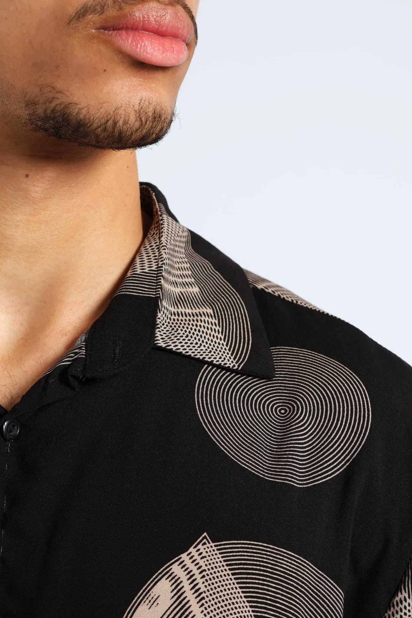 Inner Circle Viscose Shirt - Black sold by Edgars product image thumbnail 4